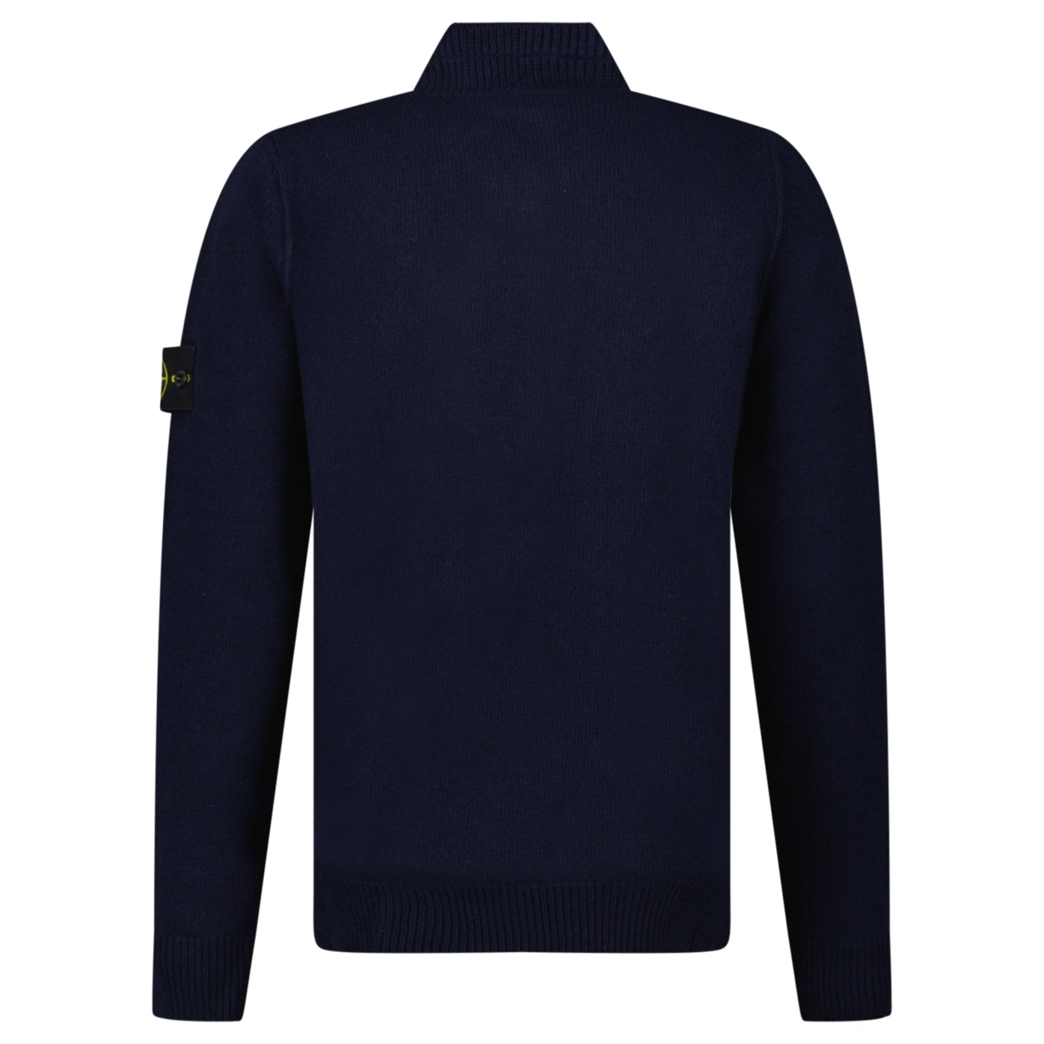 Stone Island Half-Zip Jumper in Navy