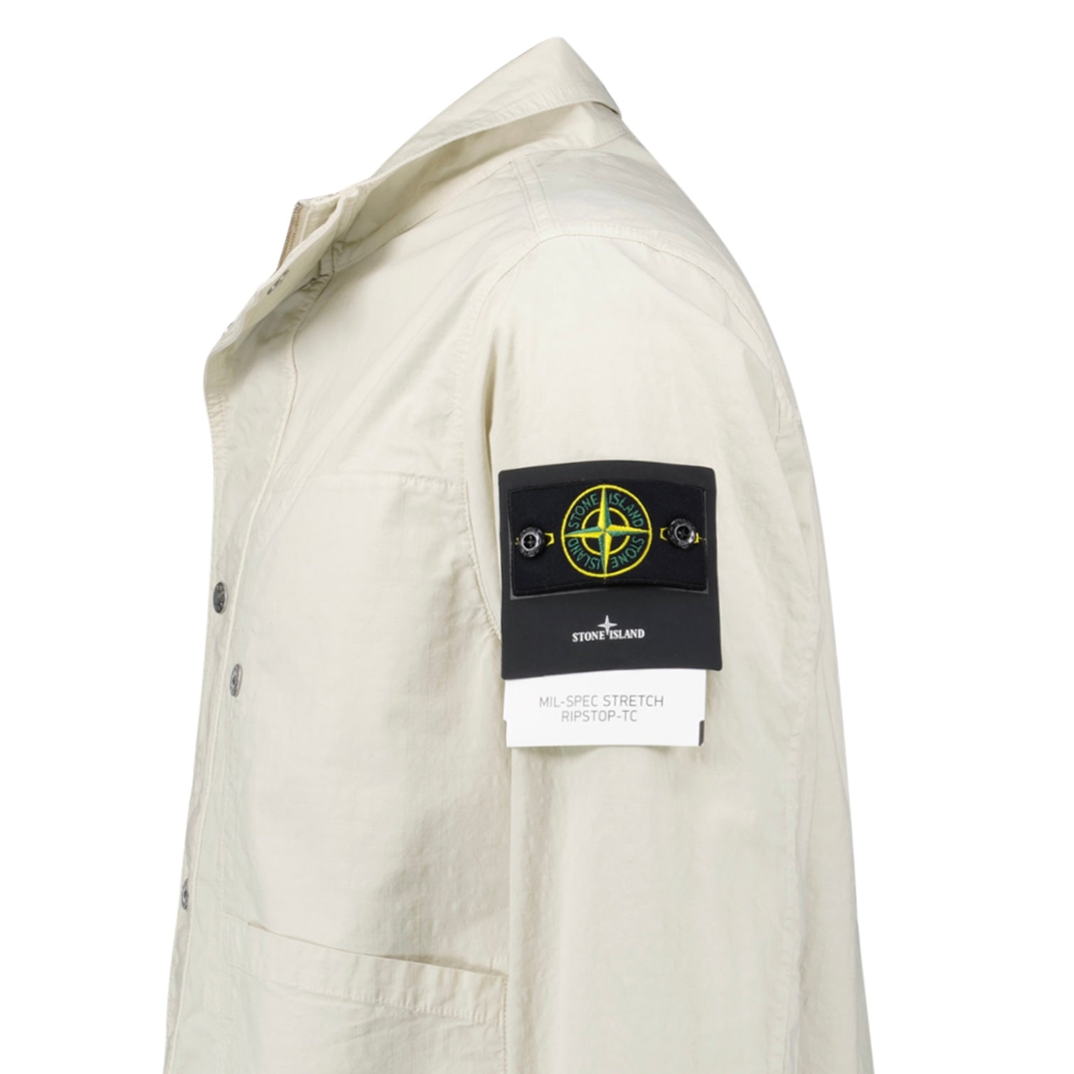 Stone Island Sand Mil-Spec Stretch Ripstop-TC Jacket