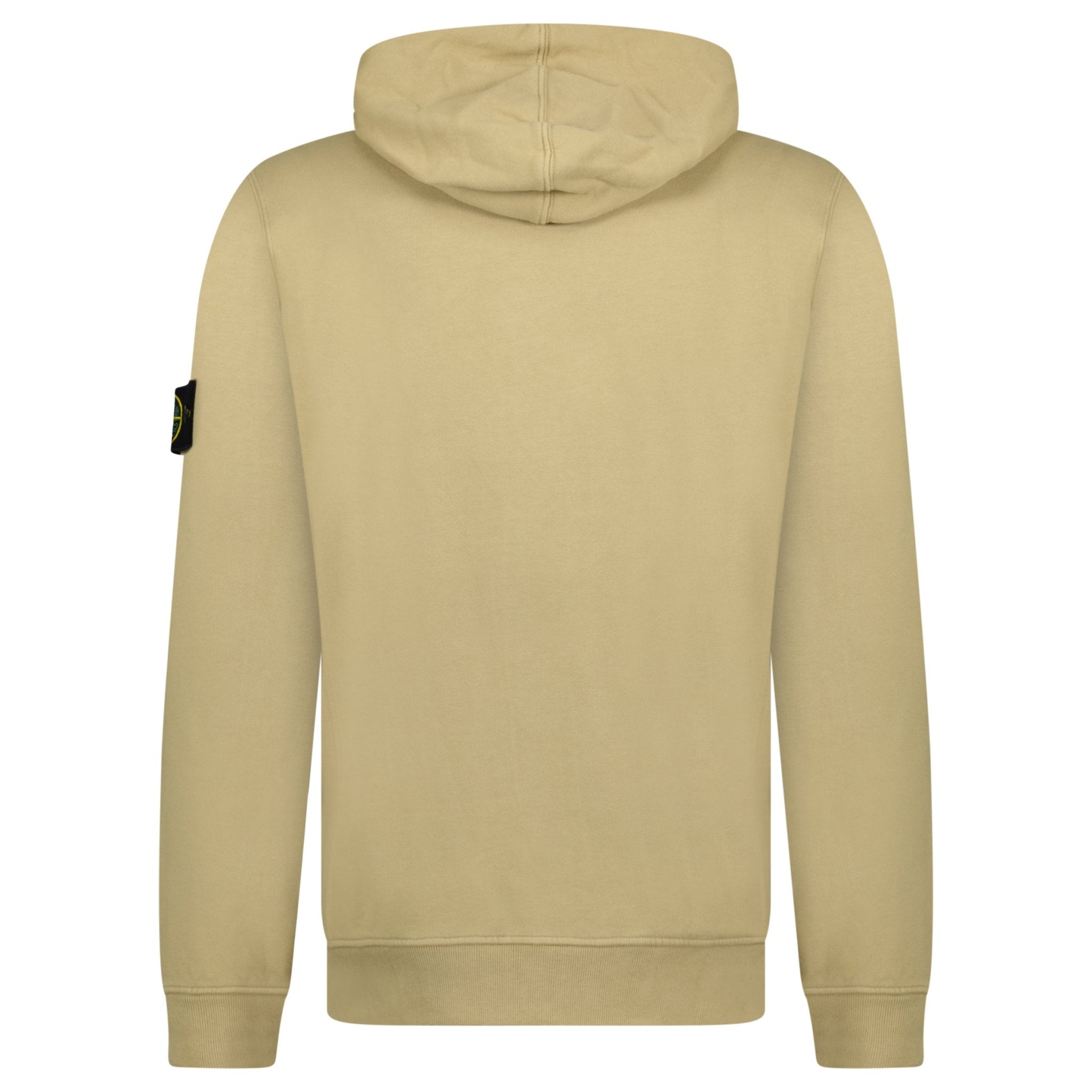 Stone Island Zip Hooded Sweatshirt Biscuit