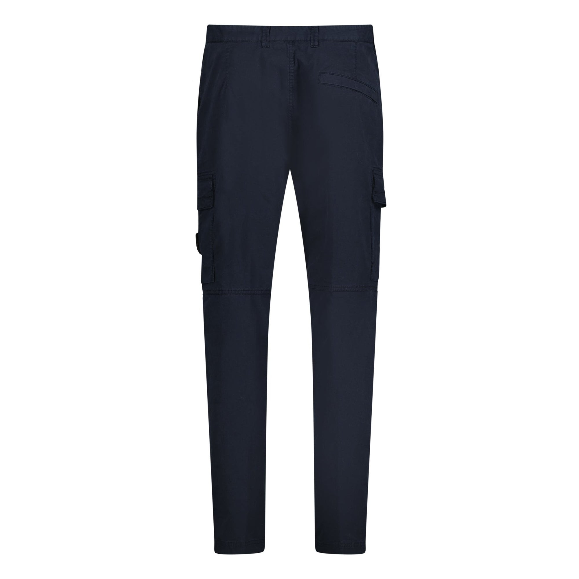 Stone Island Tapered Cargo Trousers Navy