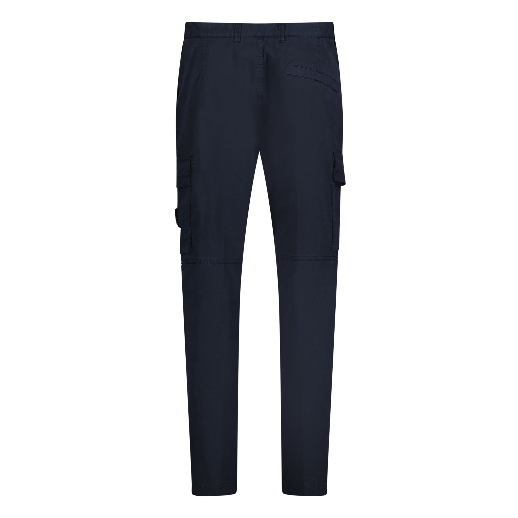 Stone Island Tapered Cargo Trousers Navy