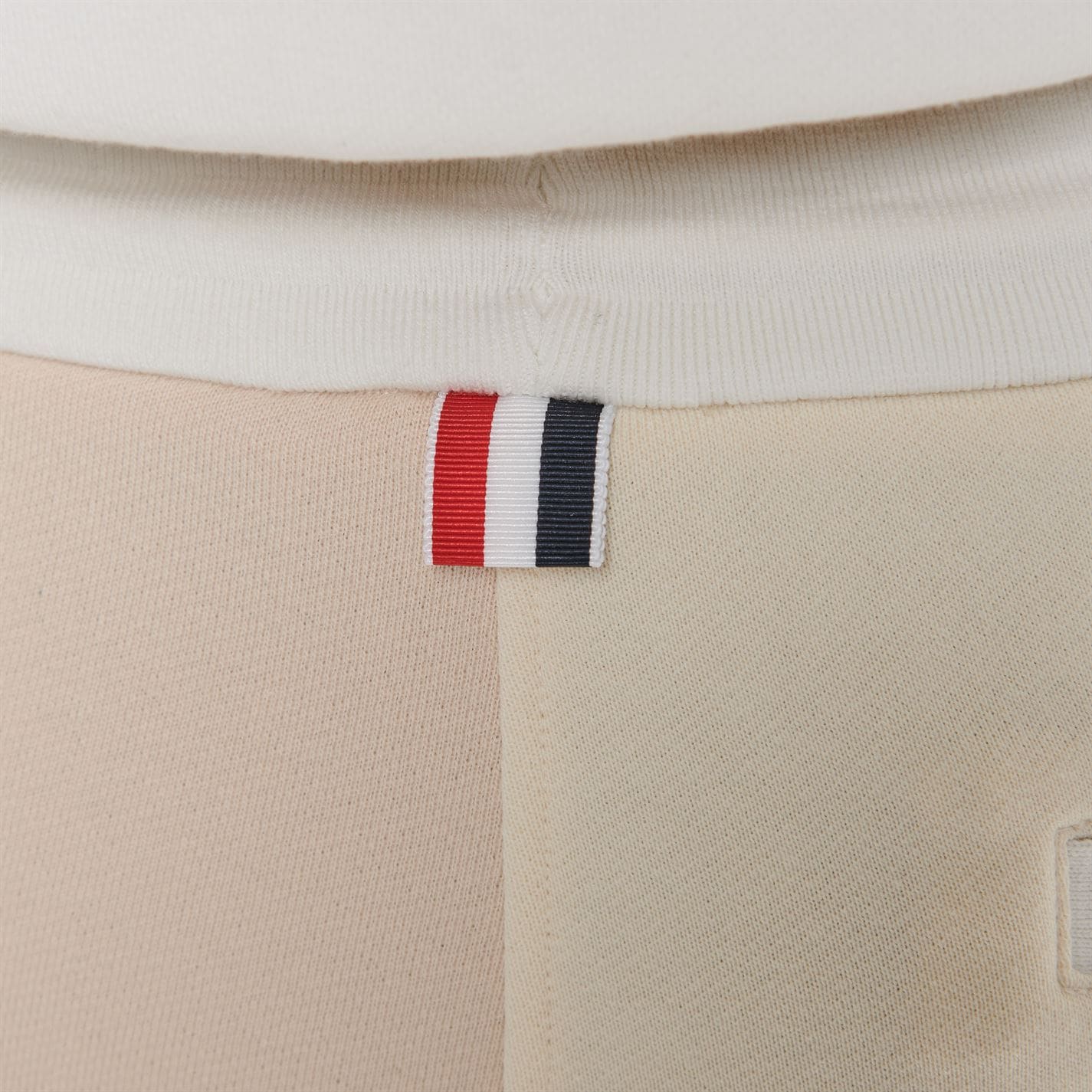 Thom Browne Four Bar Shorts Tonal White