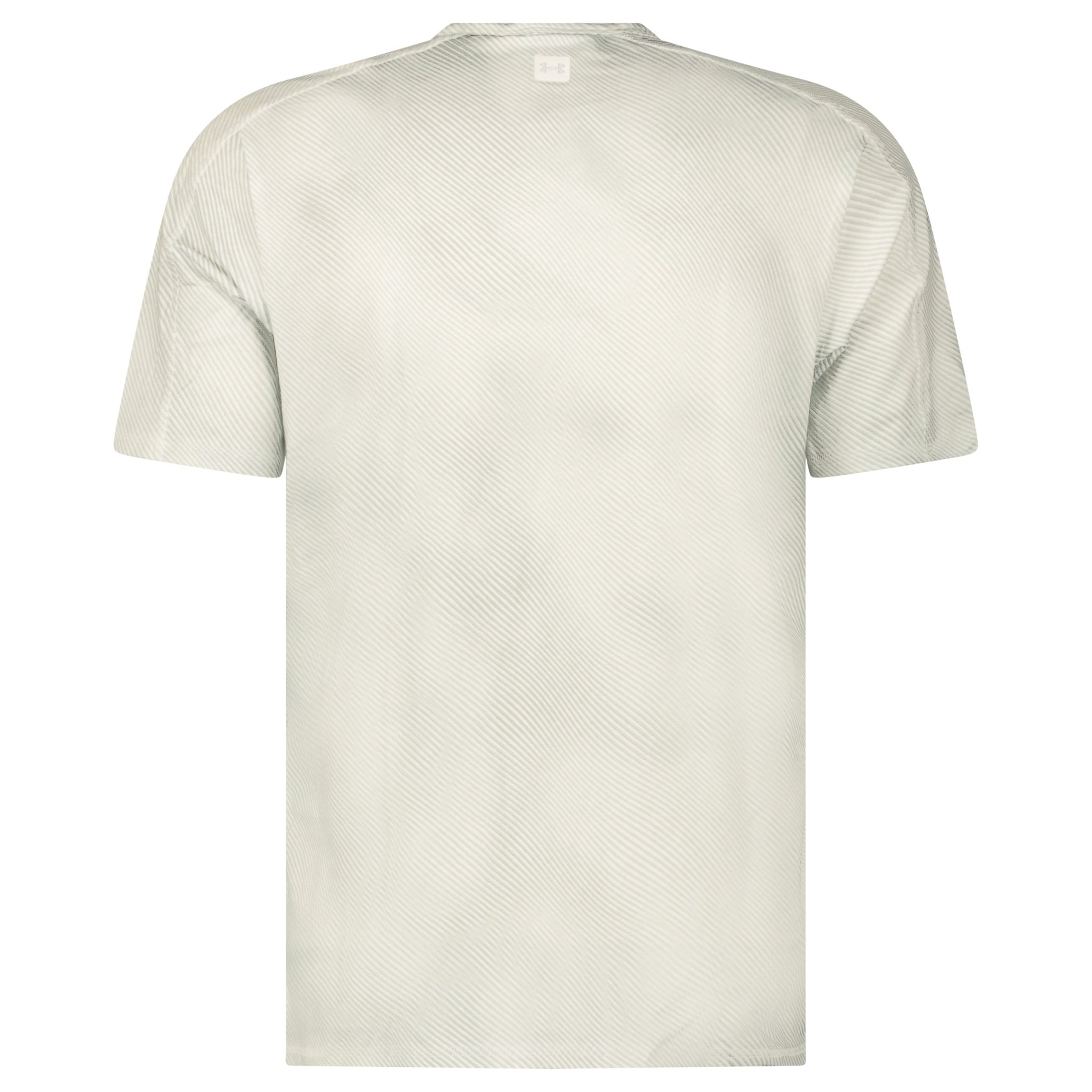 Under Armour Meridian Golf Print Fitted T-Shirt in Light Grey