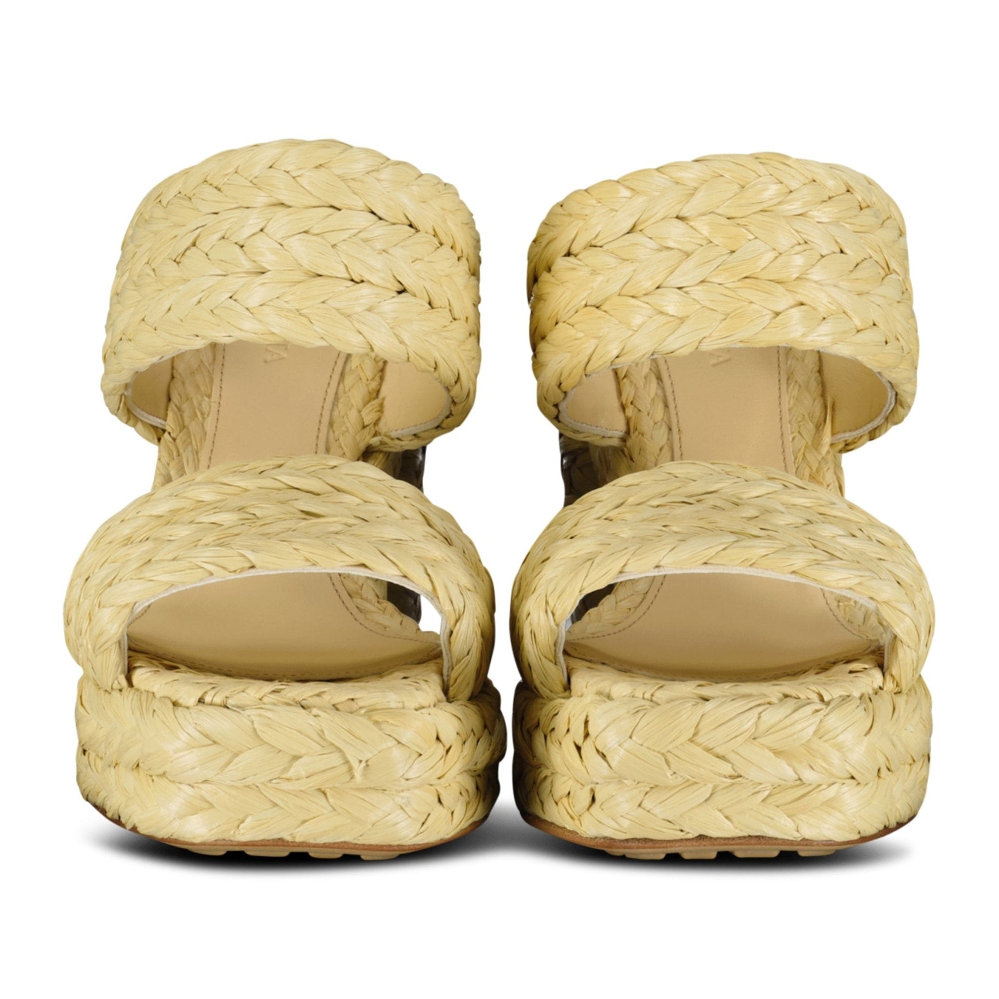 Bottega Veneta Block Heels Sugar Cane