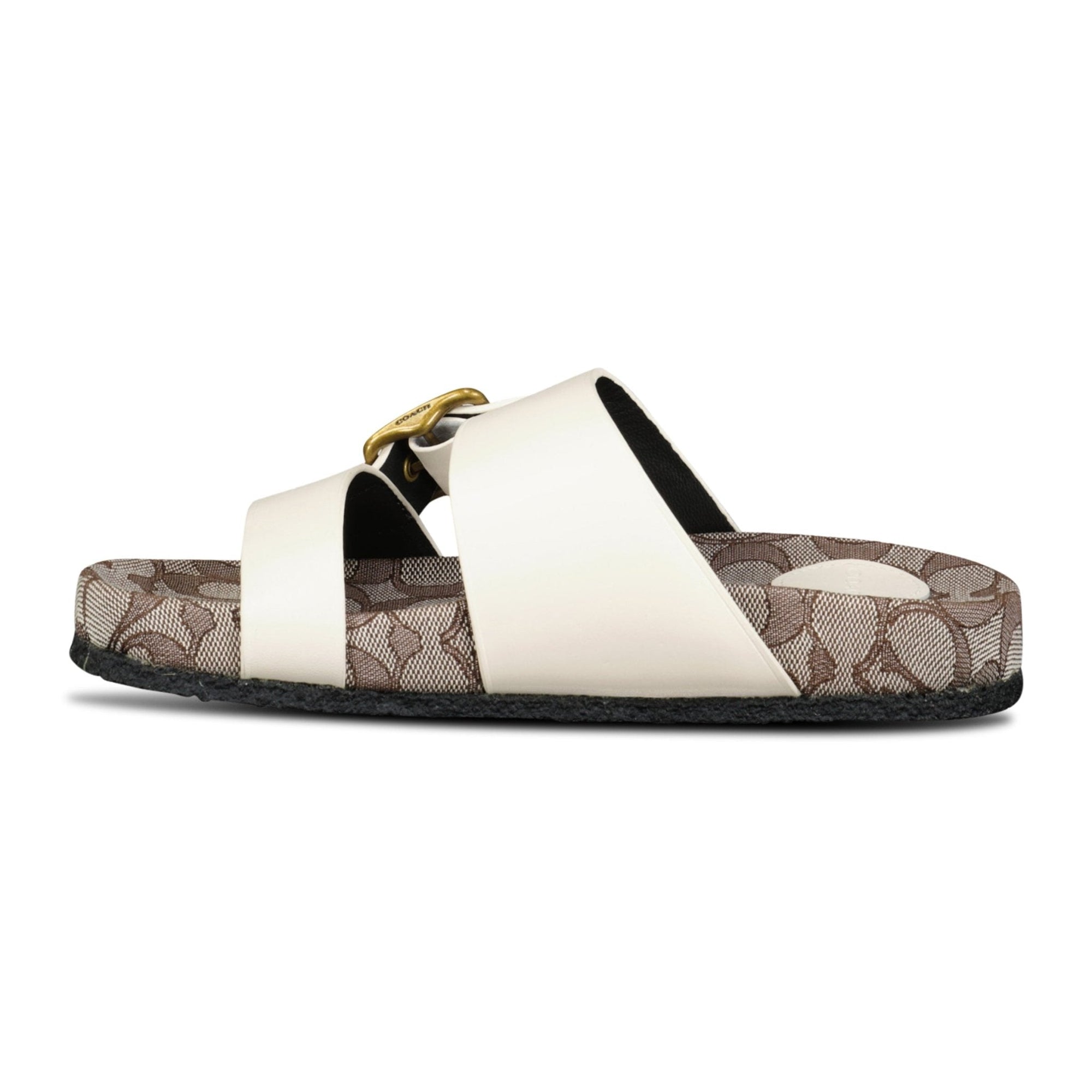 Coach Addison Sandals Chalk White