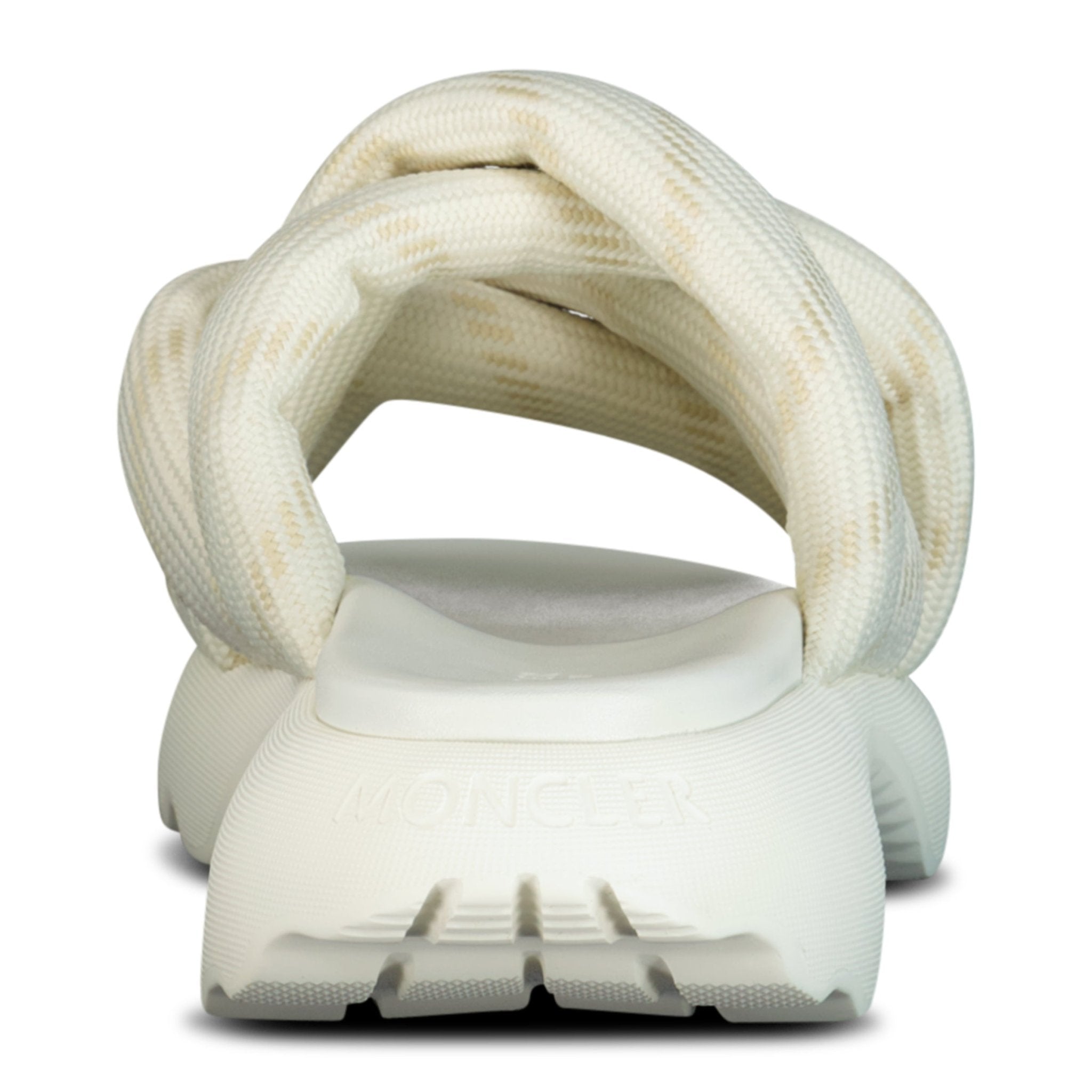Moncler 'Belay Knot' Sliders Beige