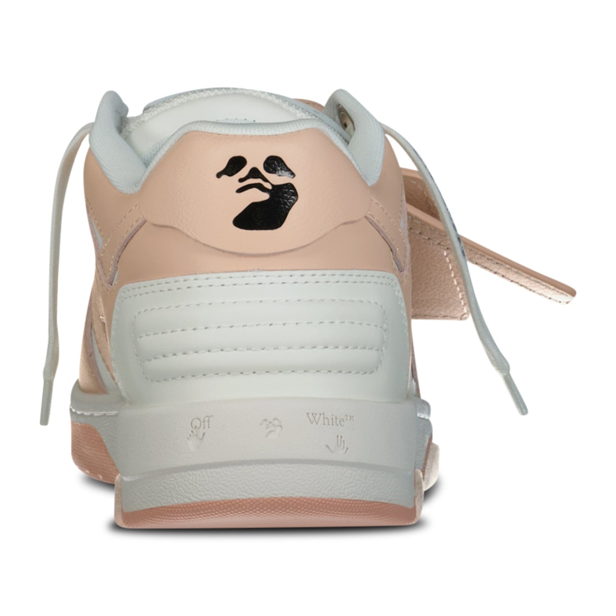 Off-White Out Of Office Calf Leather Trainer White & Powder Pink